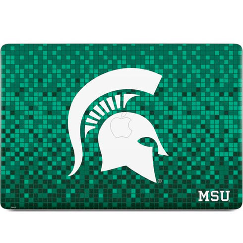 Michigan State University Spartans Digital Pixels MacBook Skins